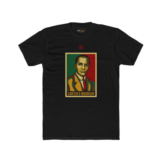 Carter G. Woodson Educational QR Code T-Shirt - Adult Unisex (XS-5XL)