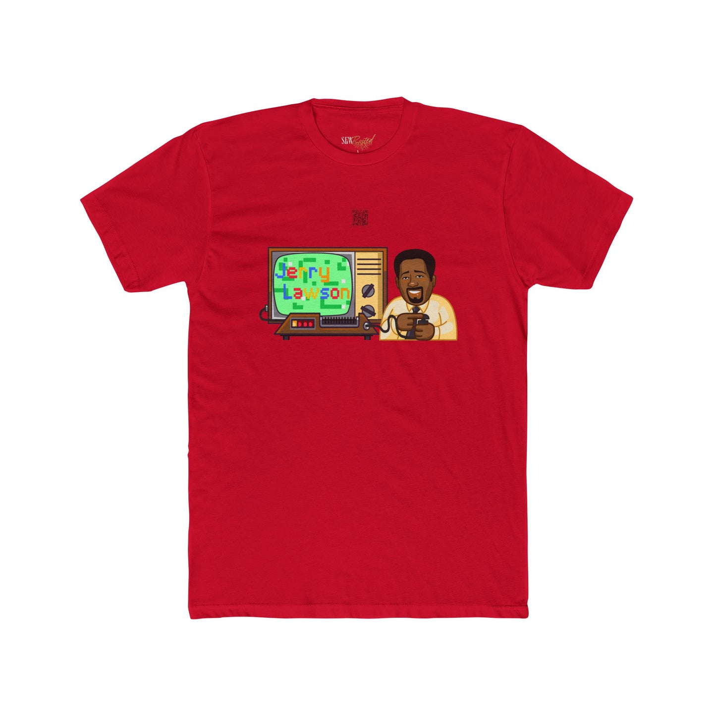 Jerry Lawson Educational QR Code T-Shirt - Adult Unisex (XS-5XL*)