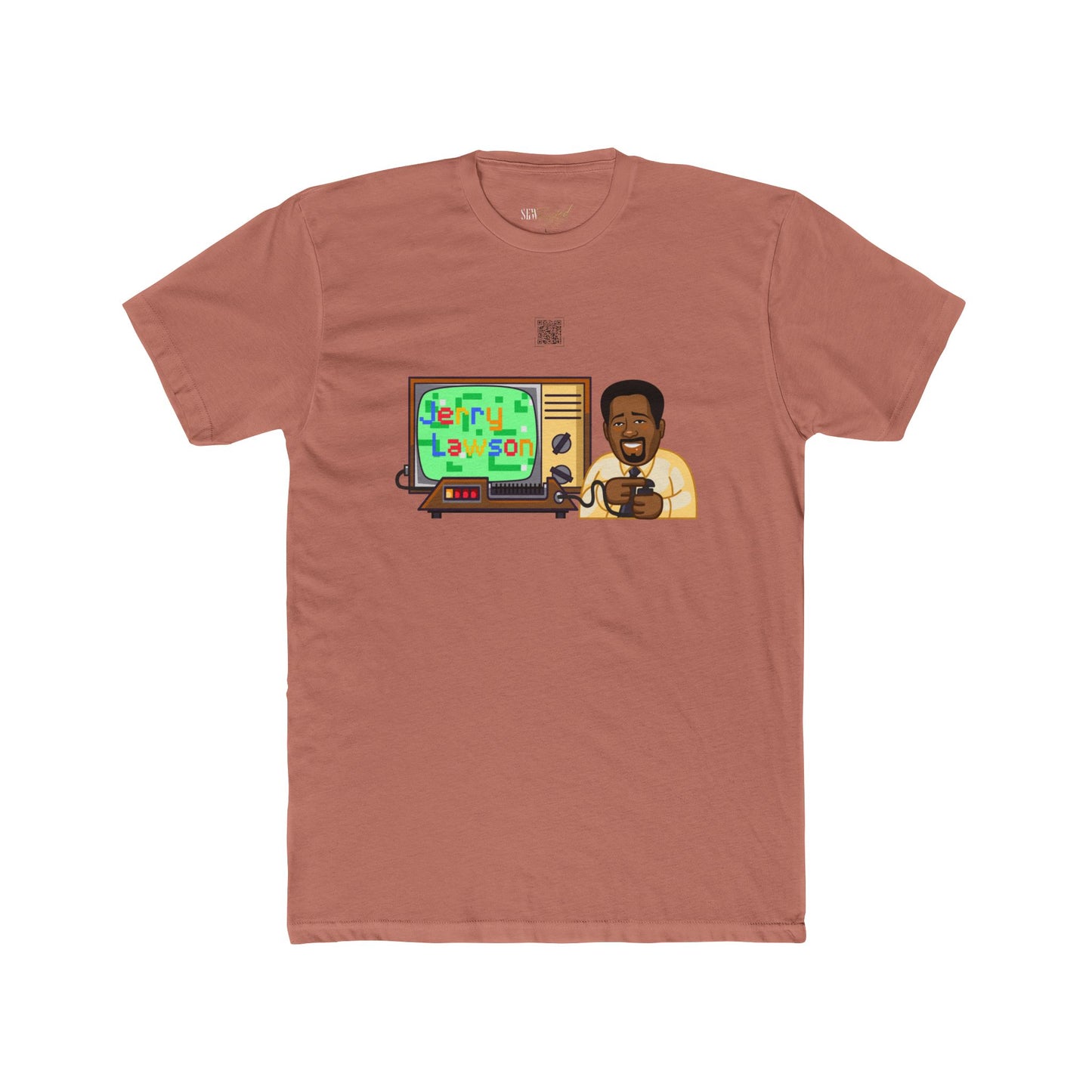 Jerry Lawson Educational QR Code T-Shirt - Adult Unisex (XS-5XL*)