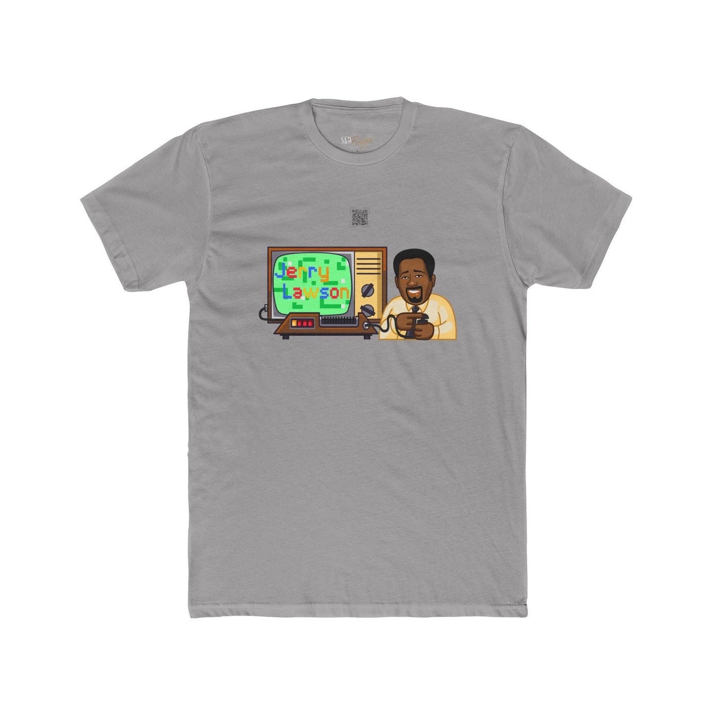 Jerry Lawson Educational QR Code T-Shirt - Adult Unisex (XS-5XL*)