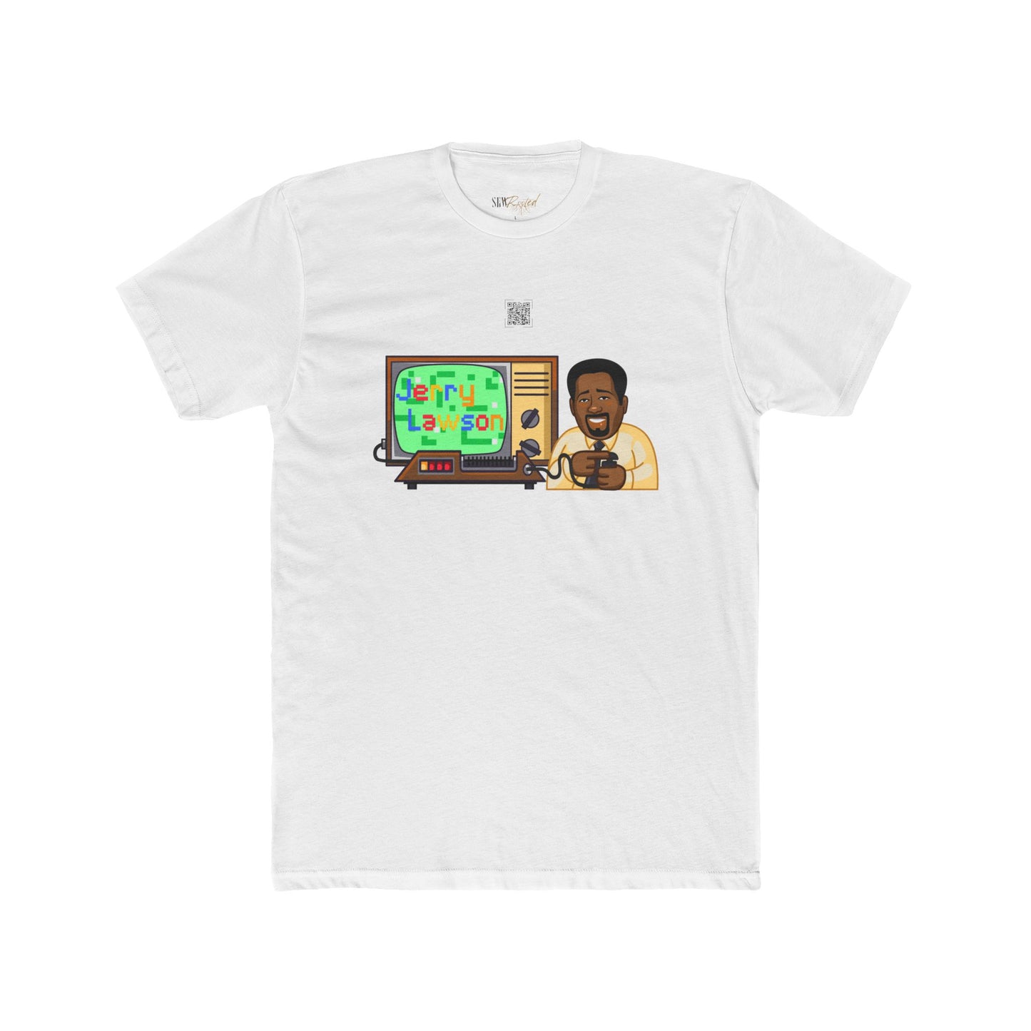 Jerry Lawson Educational QR Code T-Shirt - Adult Unisex (XS-5XL*)